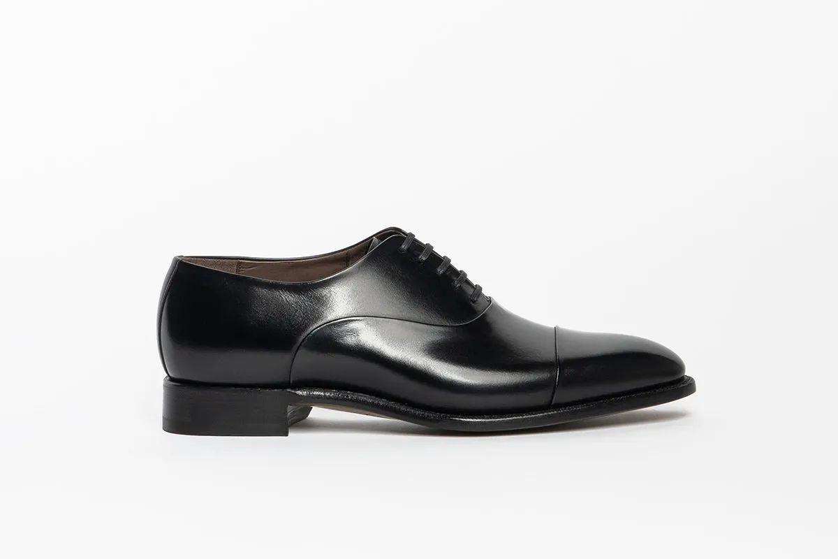 Carlos Santos 9899 Handgrade Black Oxford Shoes