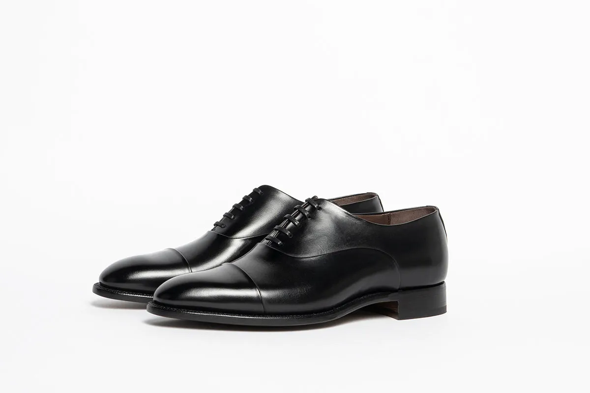 Carlos Santos 9899 Handgrade Black Oxford Shoes