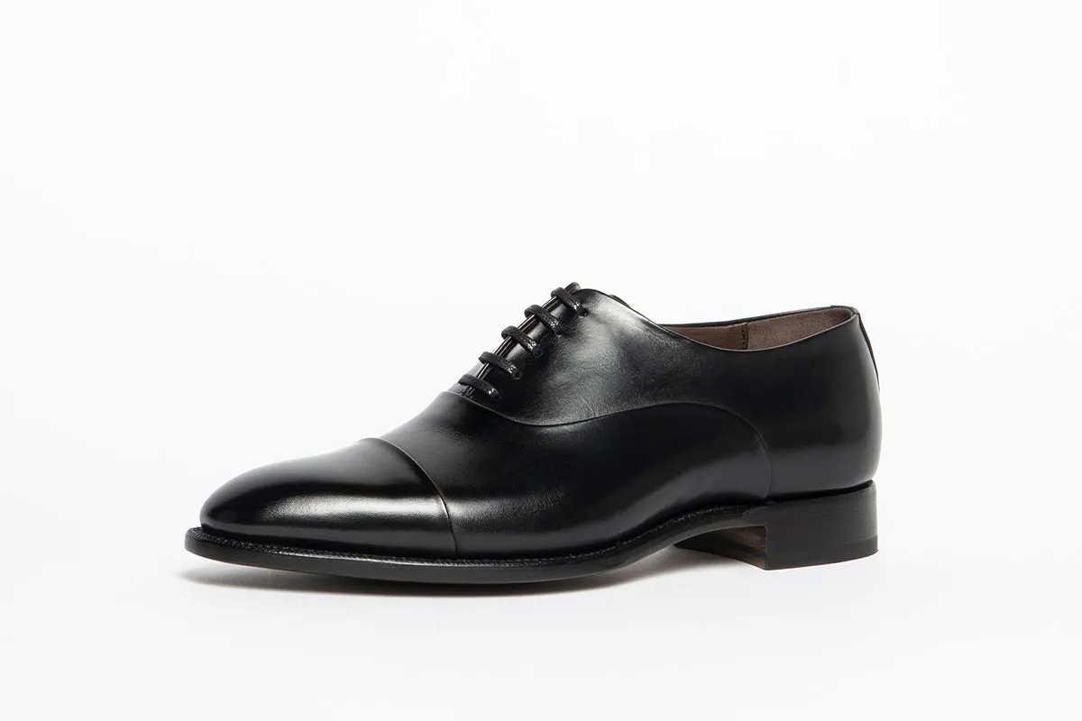 Carlos Santos 9899 Handgrade Black Oxford Shoes