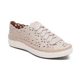 CHARLOTTE LACE UP SNEAKER- TAN