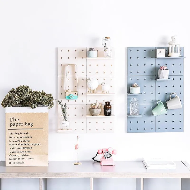 DIY Storage Free Punching Tallation Shelf