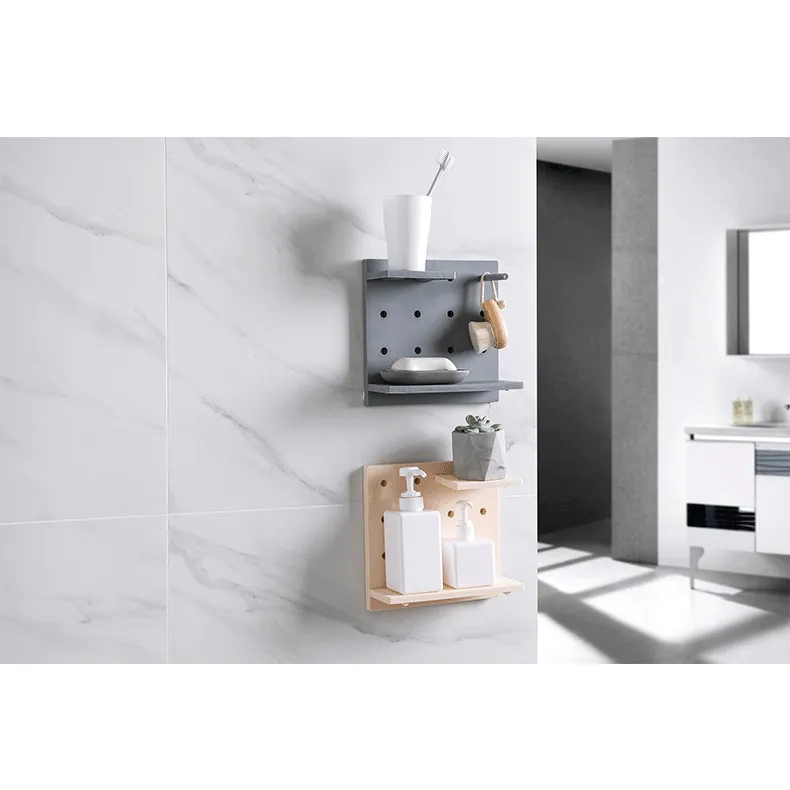 DIY Storage Free Punching Tallation Shelf