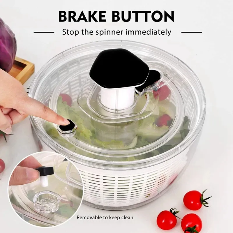 EffortlessSpin Salad Spinner