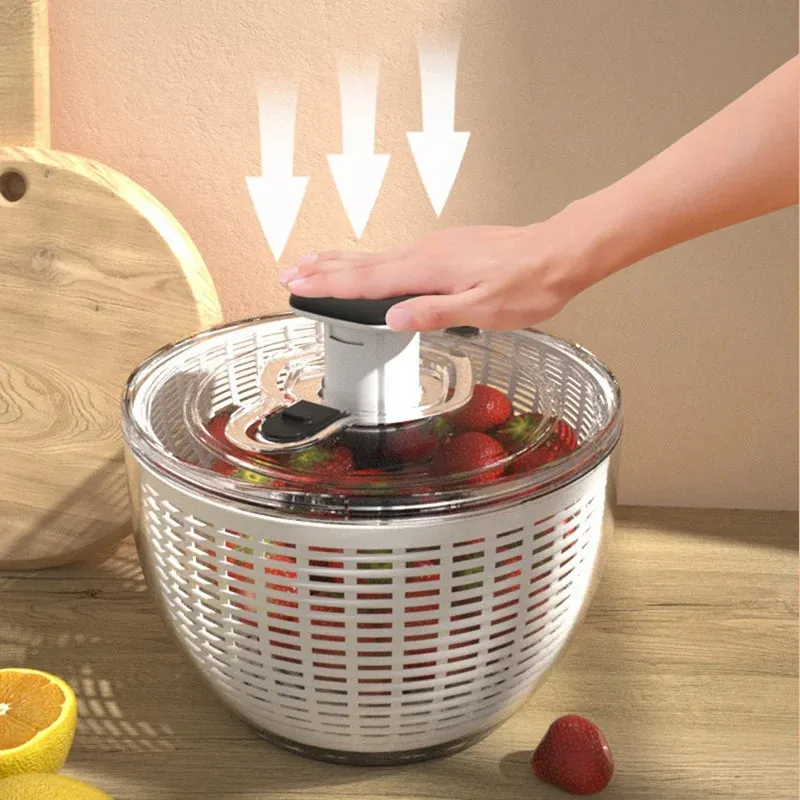 EffortlessSpin Salad Spinner