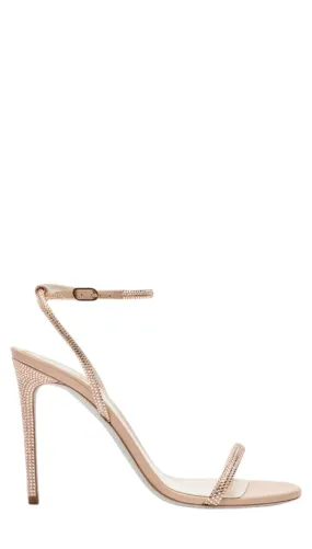 Ellabrita Nude Crystal Sandals ( carryover style)