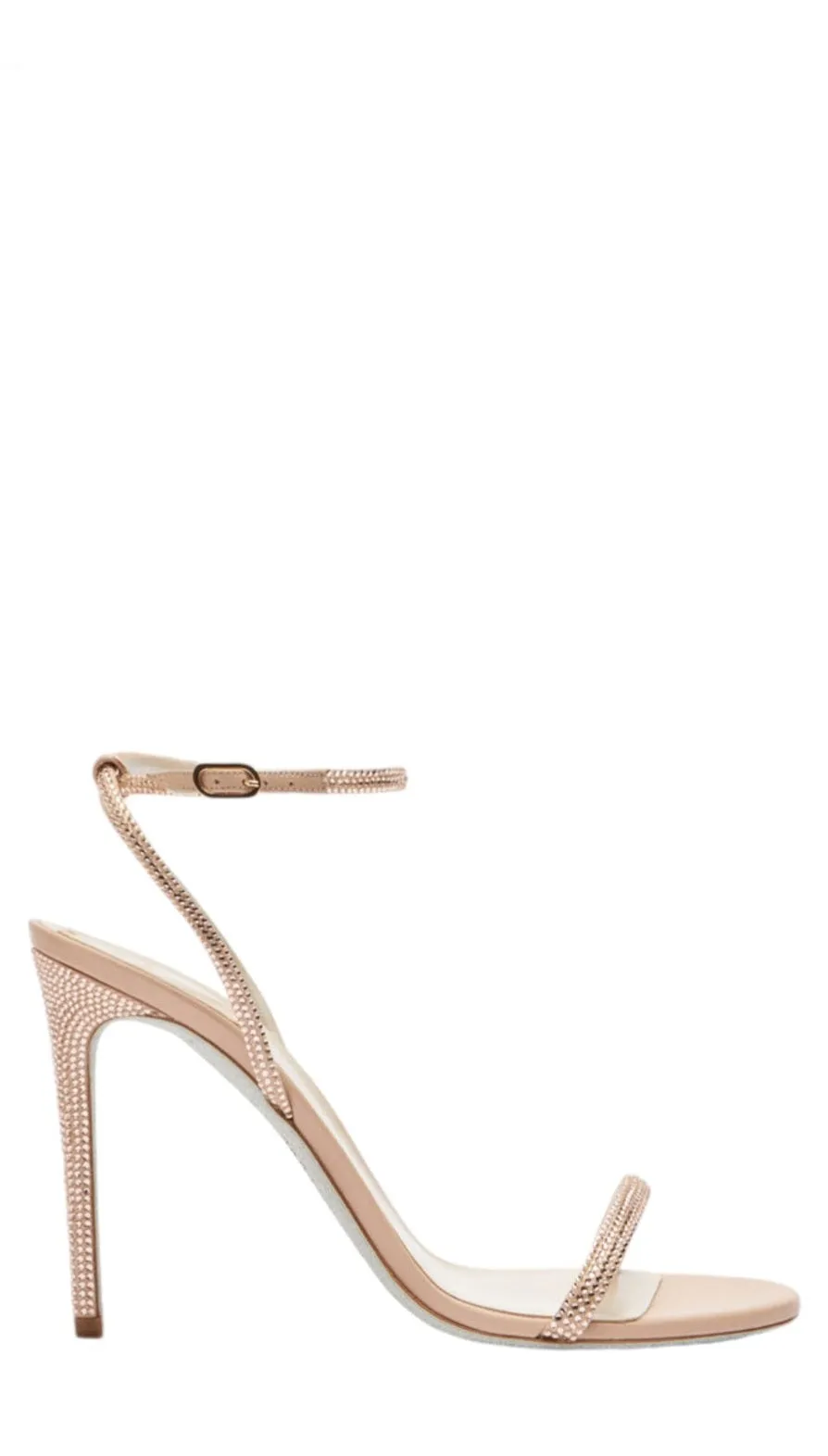 Ellabrita Nude Crystal Sandals ( carryover style)