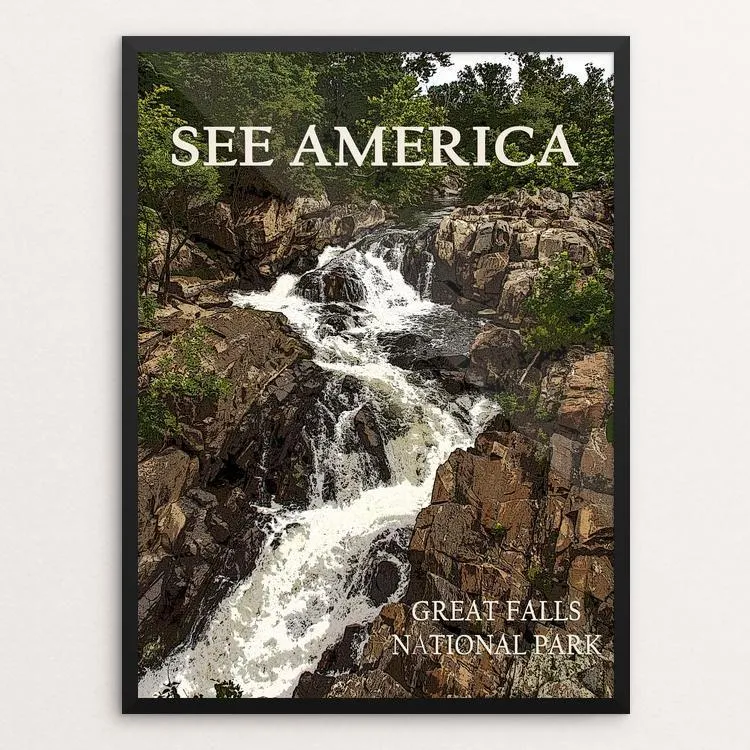 Great Falls National Park by Marcia Brandes