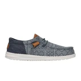 Hey Dude Wally Funk Batik Slip On (Men) - Navy