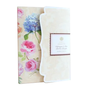 Hydrangea and Rose Rub On Transfers