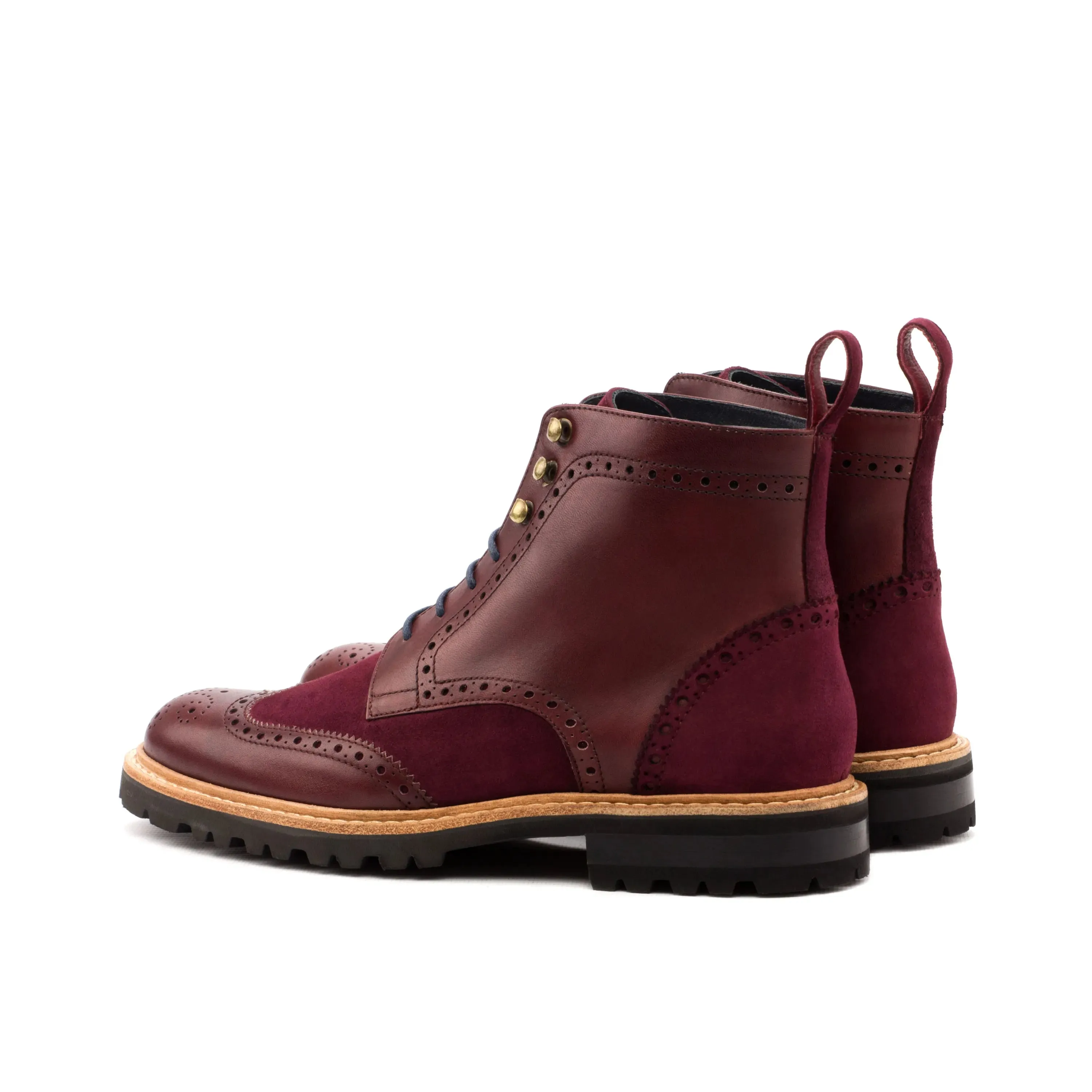 Jayanta Ladies Military Brogue boots