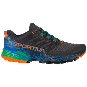 La Sportiva Men's Akasha 2 Trail Running Shoes Carbon / Flame