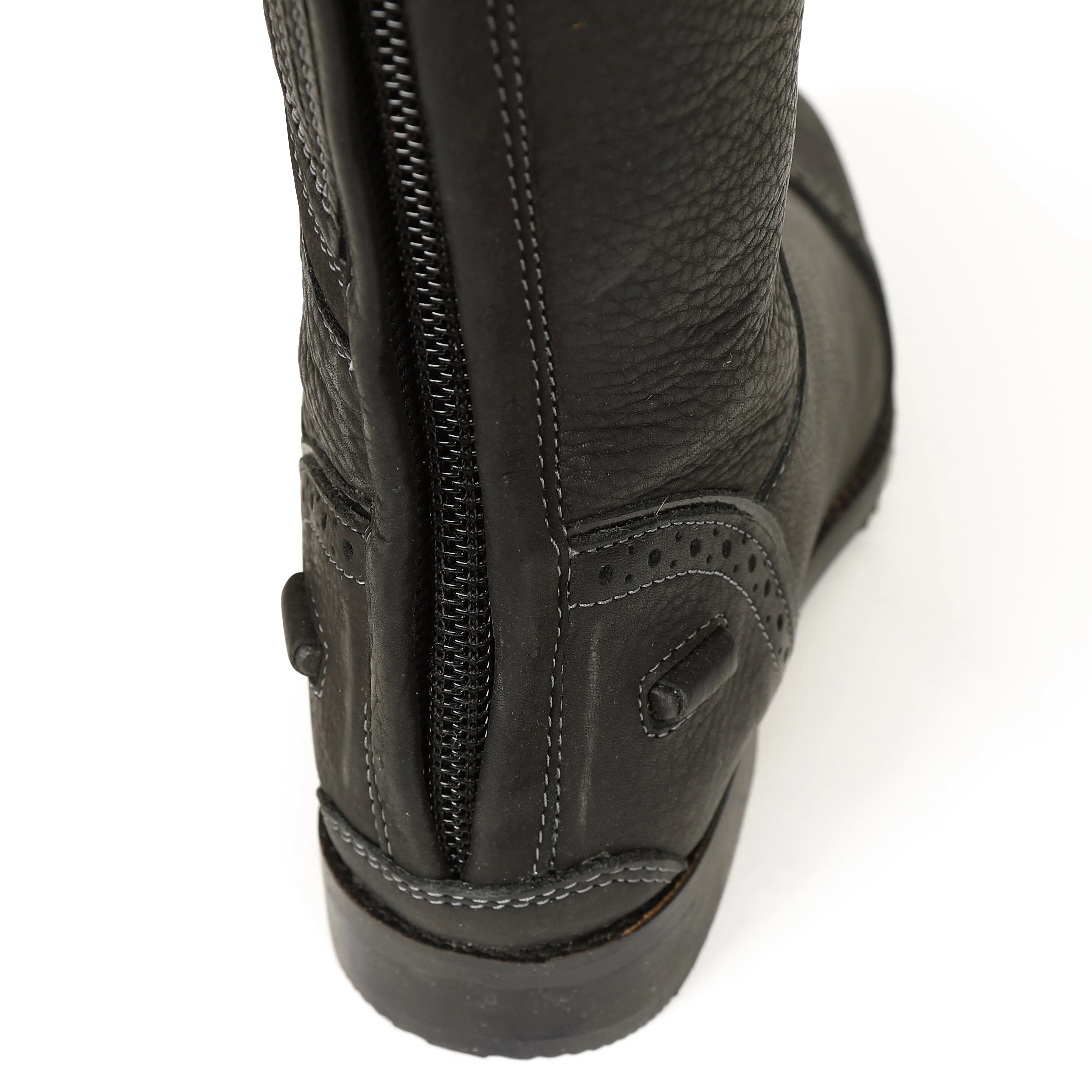 Moretta Amalfi Leather Riding Boots - Slim Calf