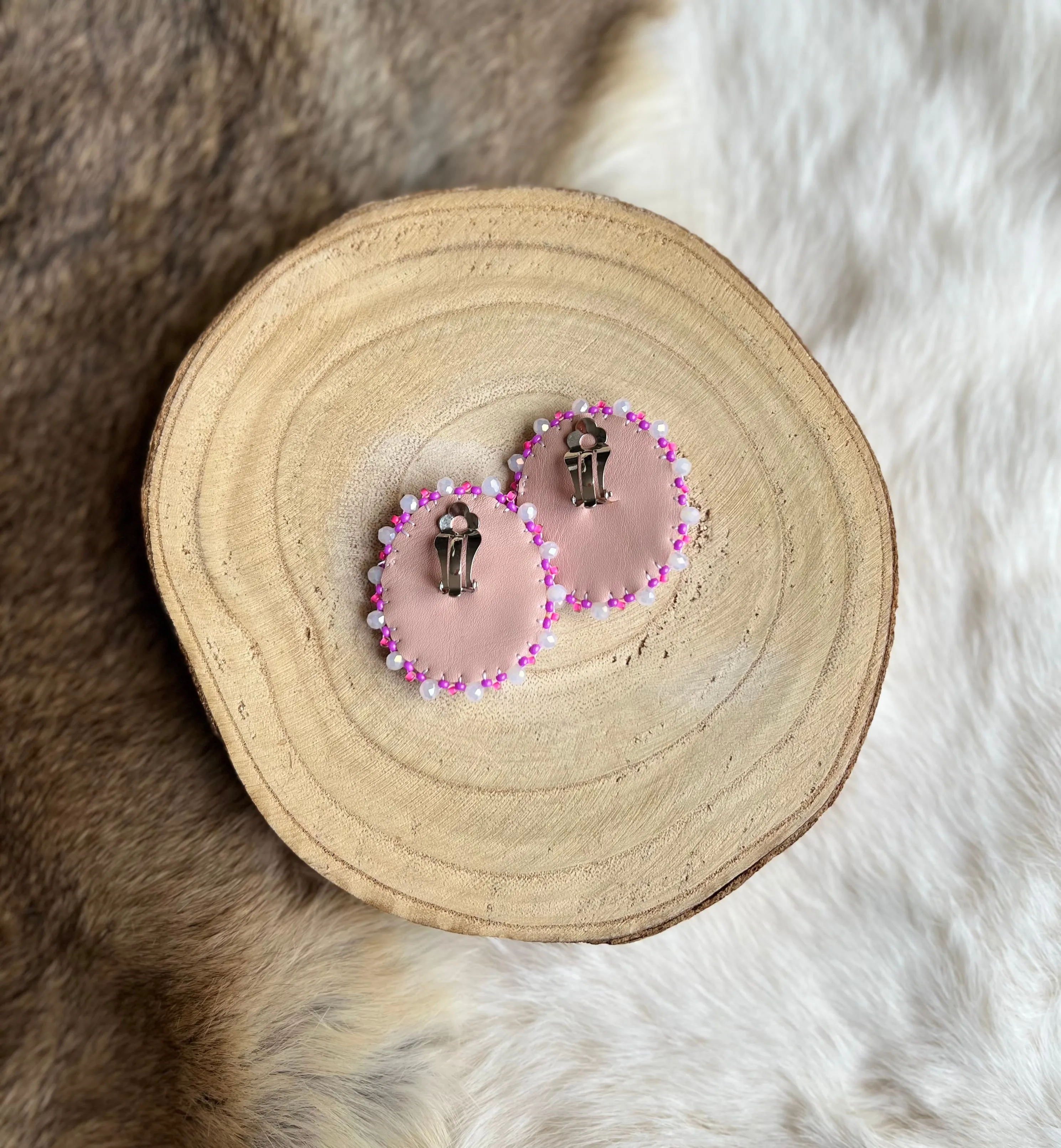 Nikki P. Small Clip On Earrings