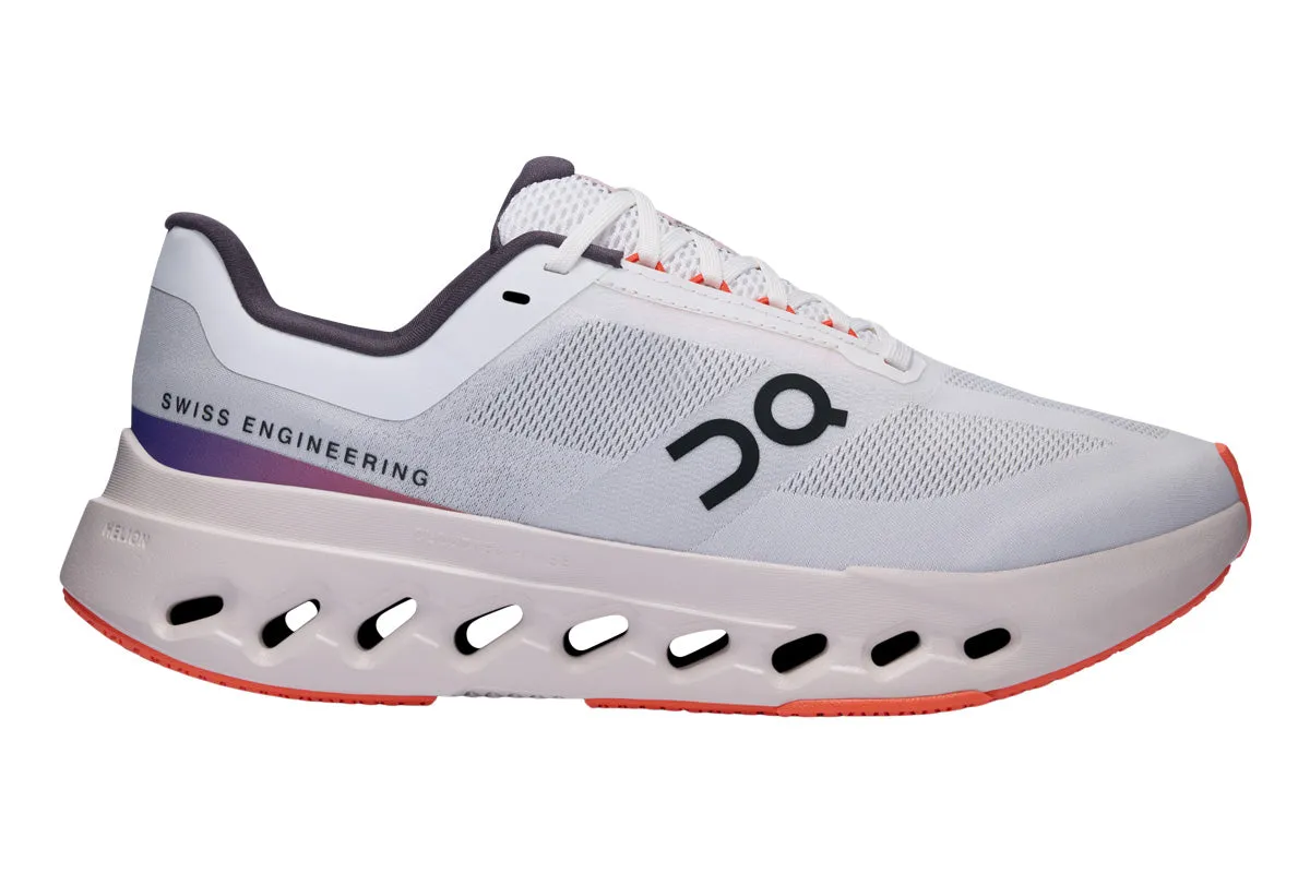 On Cloudsurfer Next B White/Flame Womens