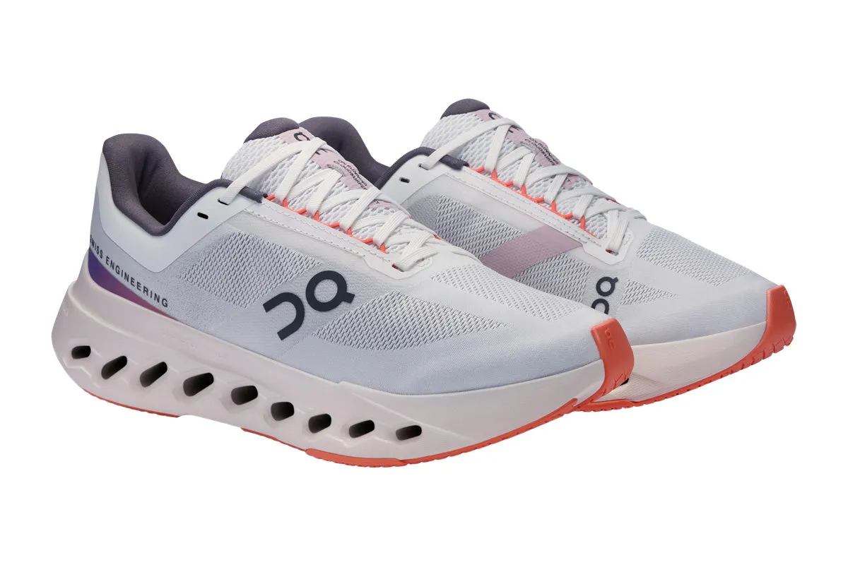 On Cloudsurfer Next B White/Flame Womens