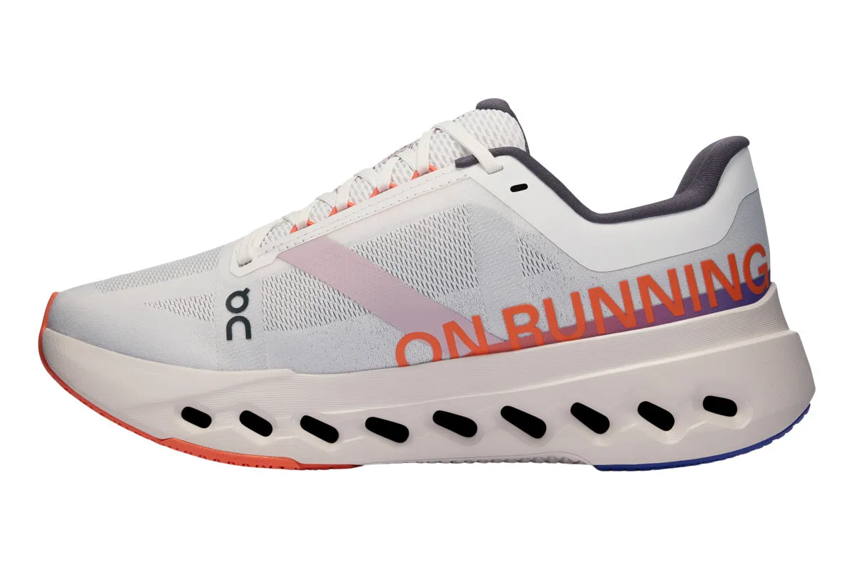 On Cloudsurfer Next B White/Flame Womens