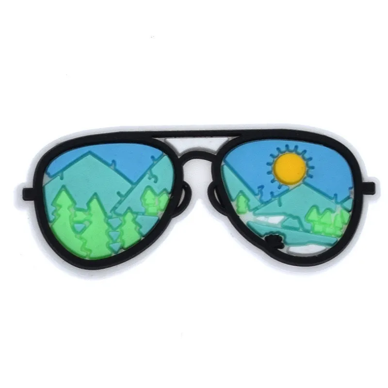 Owllaser Summer Series Charms for Shoes, Accessories for Crocs Shoes（19pcs）
