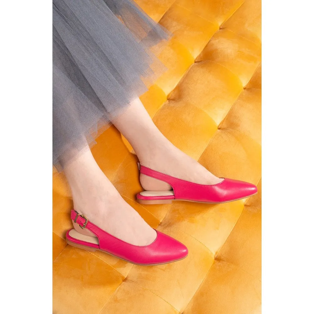 Pink Demi Slingback Ballerinas
