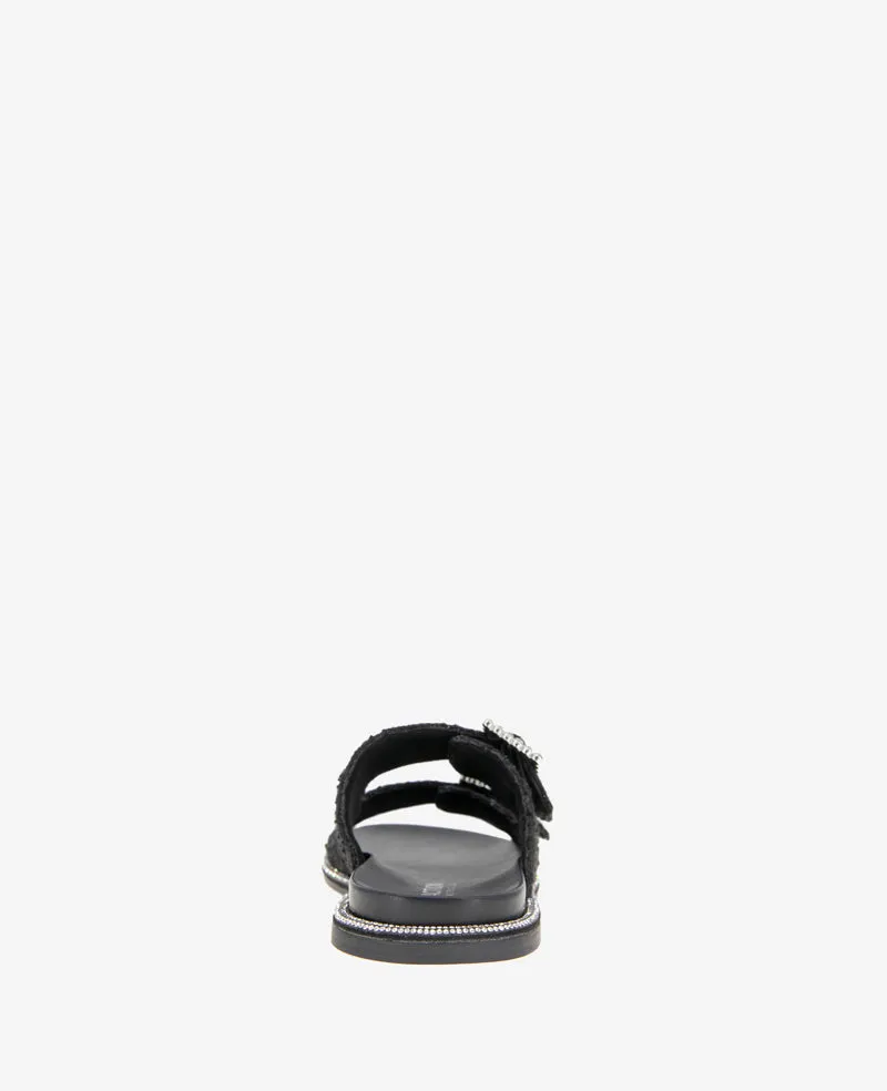 REACTION - The Sydney Slip On Boucle Sandal