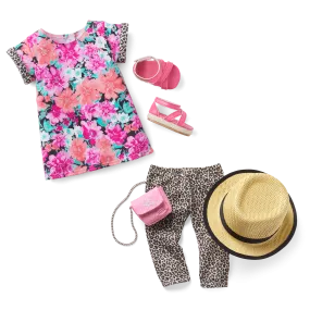 Show Your Sweet Side Outfit & Accessories for 18-inch Dolls
