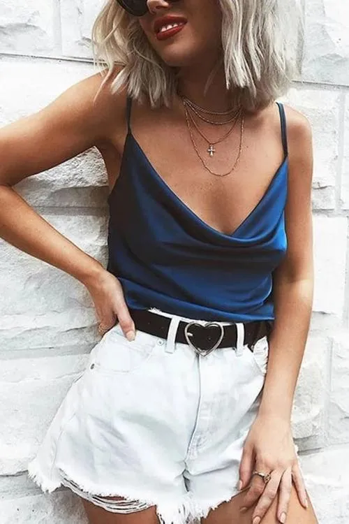 Versatile Satin Slip Top