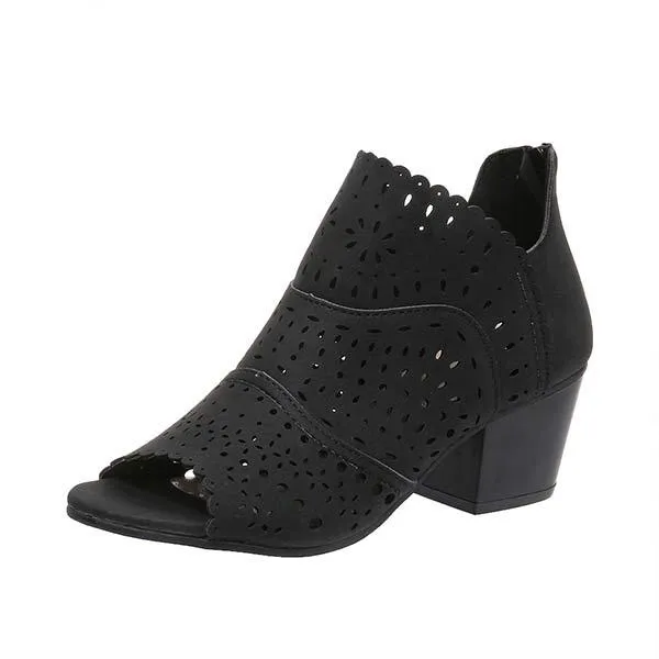 Women's Peep Toe High Heel Sandals 53372477C